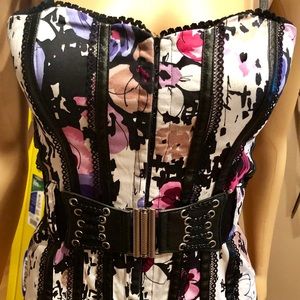 Bustier Top with Belt